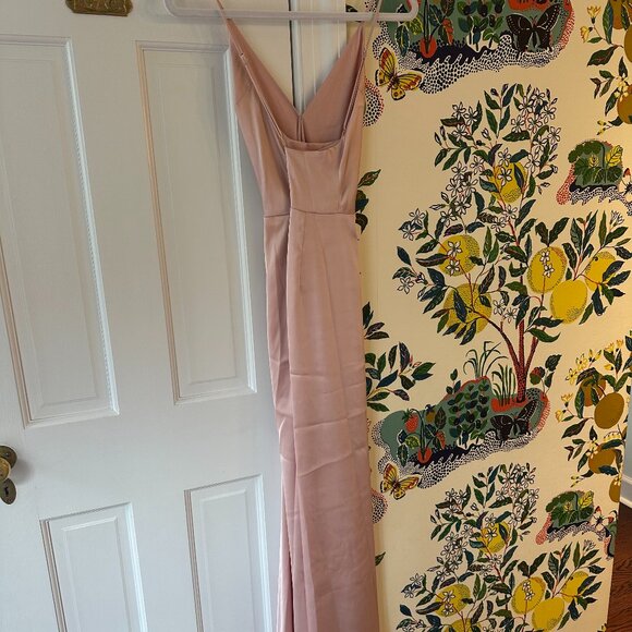 Yumi Kim Light Pink Wrap Dress - Picture 2 of 6